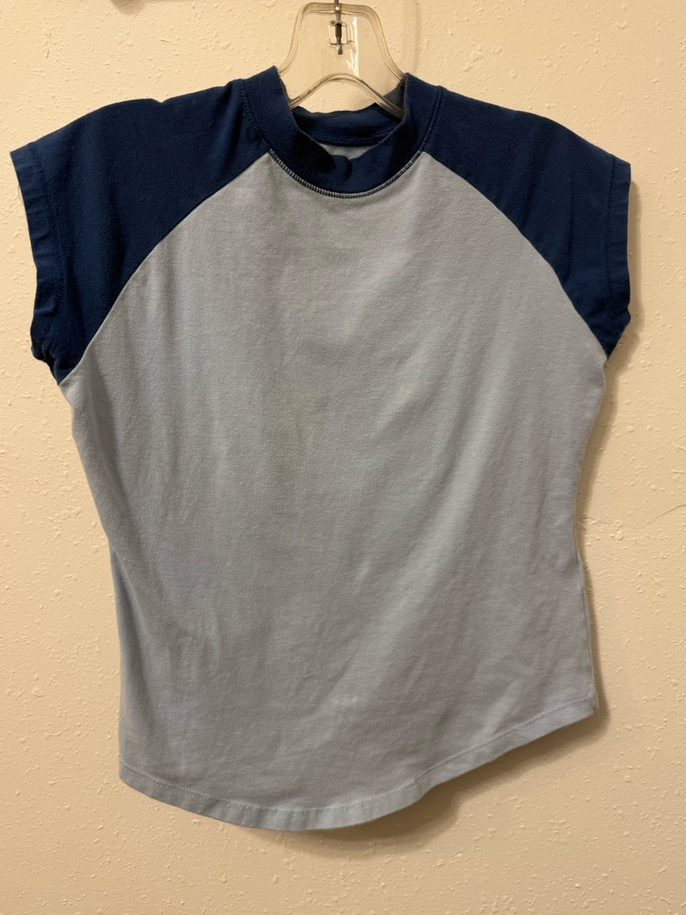 Anthropologie Pilcro short sleeve color block baby tee XS